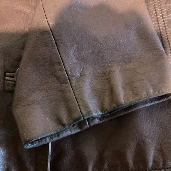 Brandon Thomas Women's Deep Brown Leather Jacket Medium - Picture 11 of 16